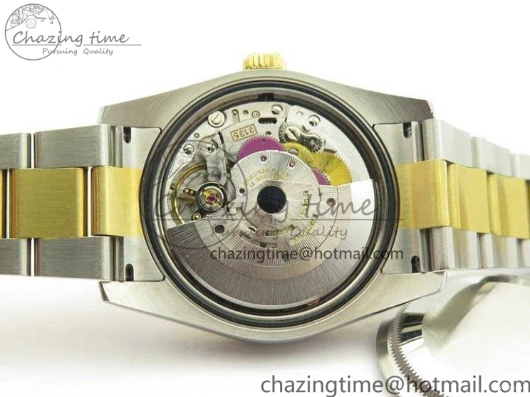 Oyster Fluted V2 Datejust 116234 Bracelet On 1:1 Best DJF 36mm Edition Black YG SS SA3135 Dial Com 0101